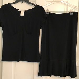 Vintage Max Studio Top & Skirt